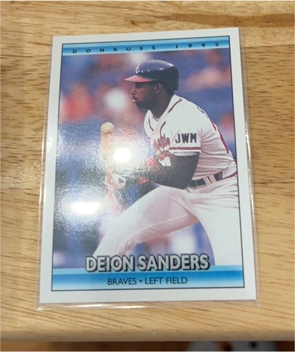1992 Donruss #564 Deion Sanders — front