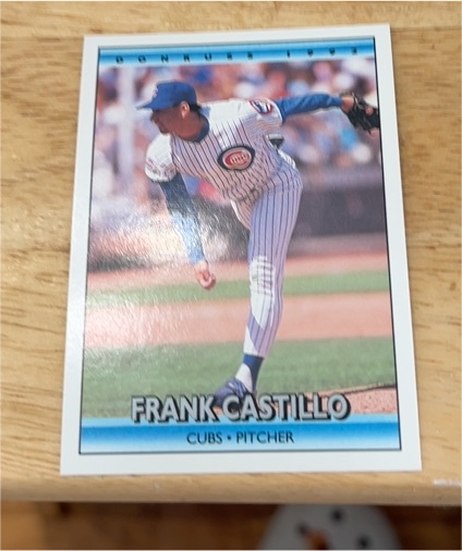 1992 Donruss #492 Frank Castillo — front