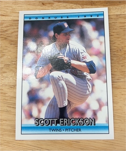 1992 Donruss #463 Scott Erickson — front