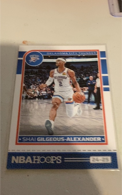 2024-25 Panini NBA Hoops #126 Shai Gilgeous-Alexander — front