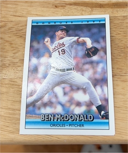 1992 Donruss #436 Ben McDonald — front