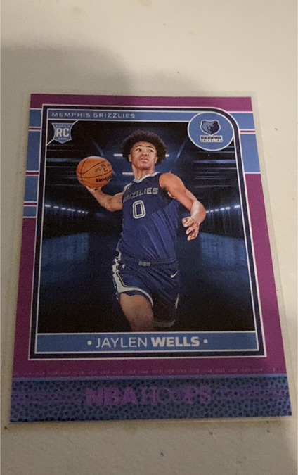 2024-25 Panini NBA Hoops #269 Jaylen Wells — front