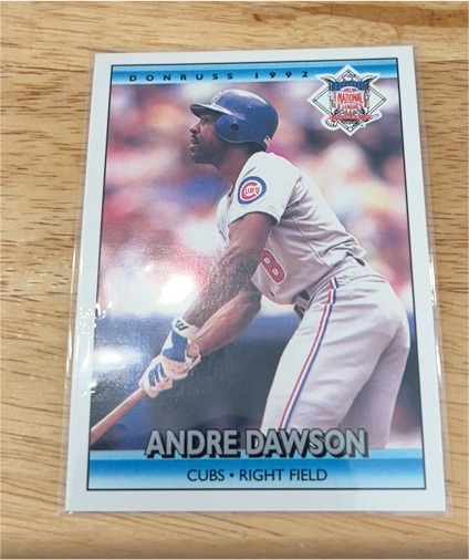 1992 Donruss #422 Andre Dawson — front
