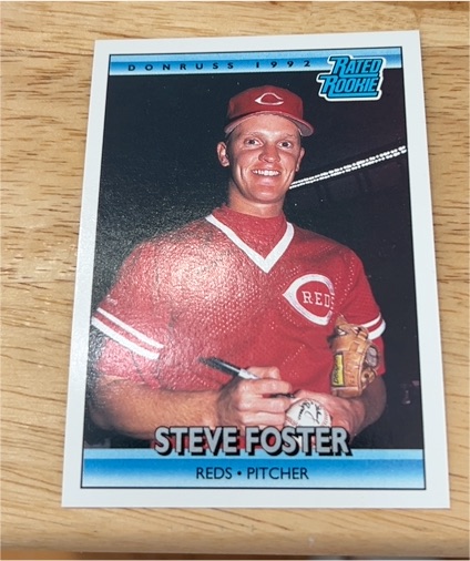 1992 Donruss #420 Steve Foster — front