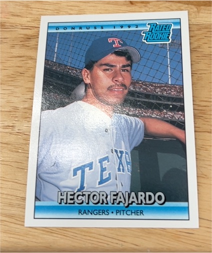 1992 Donruss #419 Hector Fajardo — front