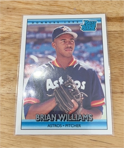 1992 Donruss #416 Brian Williams — front