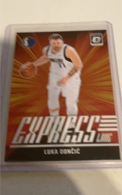 2024-25 Donruss Optic #6 Luka Doncic Express Lane — front