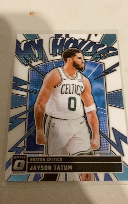 2024-25 Donruss Optic #7 Jayson Tatum My House — front