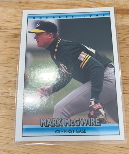 1992 Donruss #348 Mark McGwire — front
