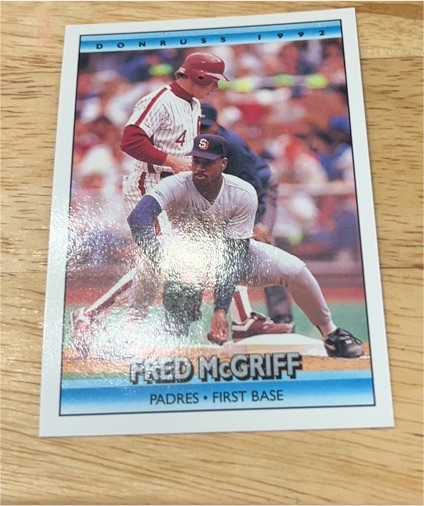 1992 Donruss #283 Fred McGriff — front
