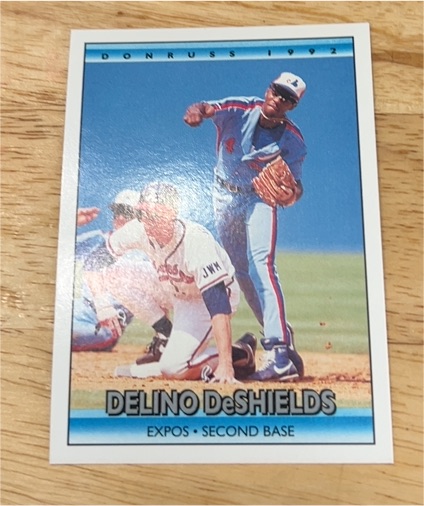 1992 Donruss #277 Delino DeShields — front