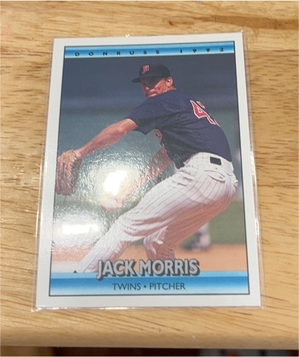 1992 Donruss #216 Jack Morris — front