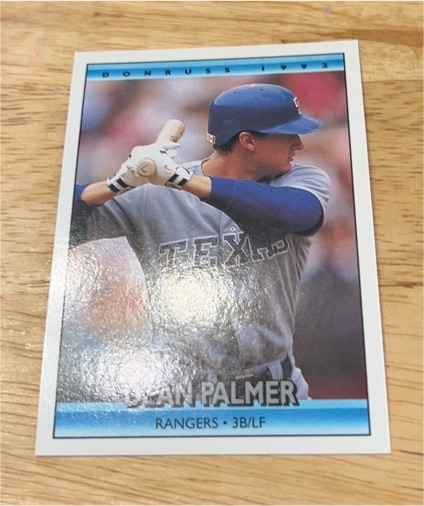1992 Donruss #177 Dean Palmer — front