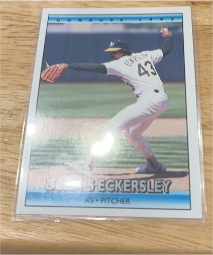 1992 Donruss #147 Dennis Eckersley — front
