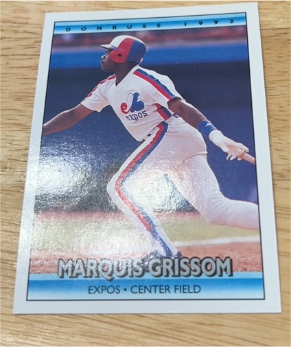 1992 Donruss #137 Marquis Grissom — front