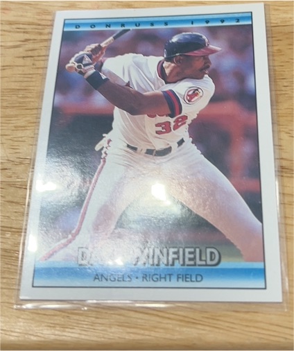 1992 Donruss #133 Dave Winfield — front