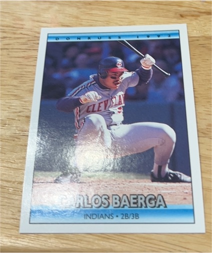 1992 Donruss #120 Carlos Baerga — front