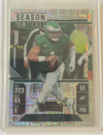 2024 Panini Contenders Season Ticket #79 Jalen Hurts — front
