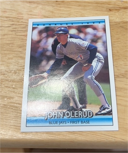 1992 Donruss #98 John Olerud — front