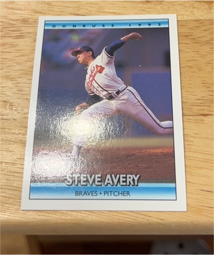 1992 Donruss #81 Steve Avery — front