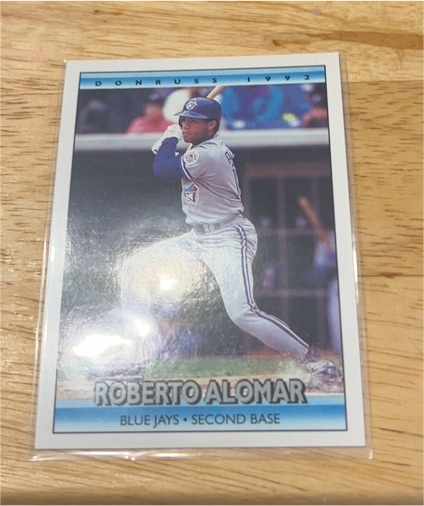 1992 Donruss #58 Roberto Alomar — front