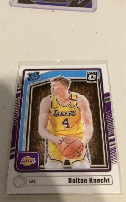 2024-25 Panini Donruss Optic #256 Dalton Knecht — front