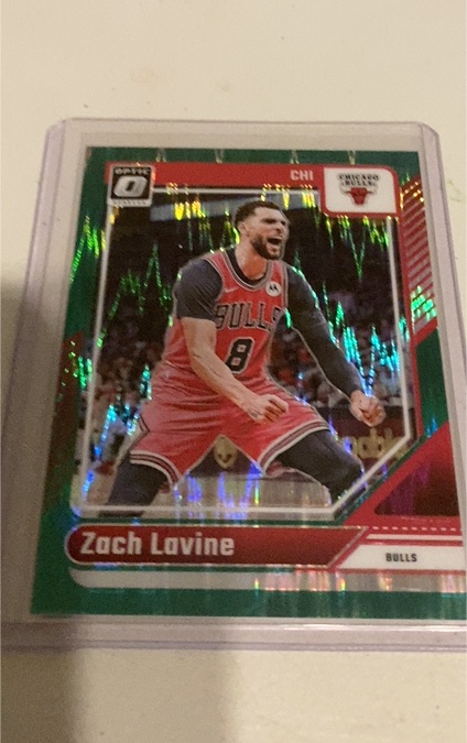 2024-25 Panini Donruss Optic #34 Zach LaVine — front