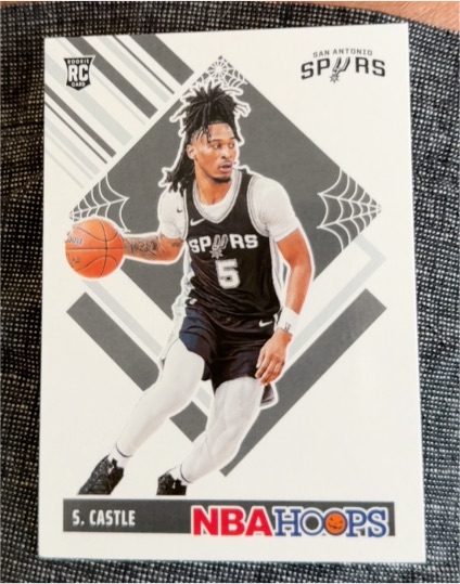 2024-25 Panini Haunted Hoops Tribute #294 Stephon Castle — front