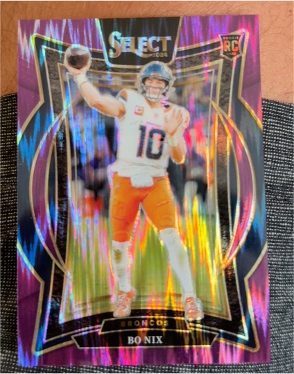 2024 Panini Select #30 Bo Nix — front