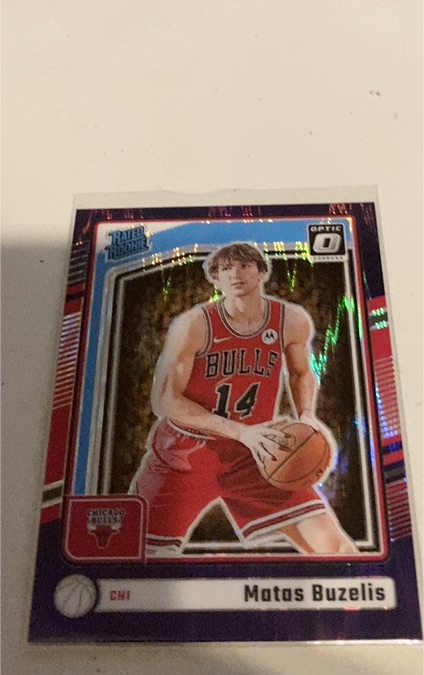2024-25 Panini Donruss Optic #271 Matas Buzelis — front