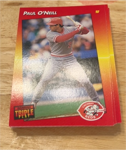 1992 Donruss Triple Play #unknown Paul O'Neill — front