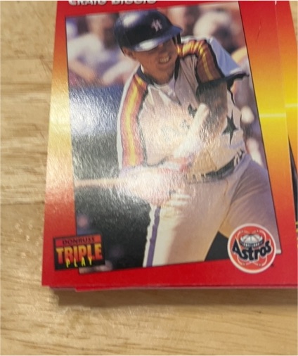1992 Donruss Triple Play #150 Craig Biggio — front