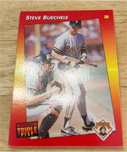 1992 Donruss Triple Play #50 Steve Buechele — front