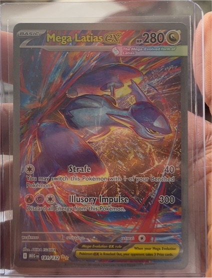 2025 Pokemon Mega Latias EX #181 — front