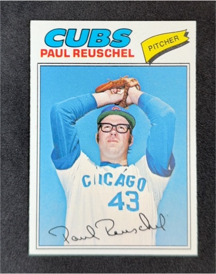 1977 Topps #333 Paul Reuschel — front