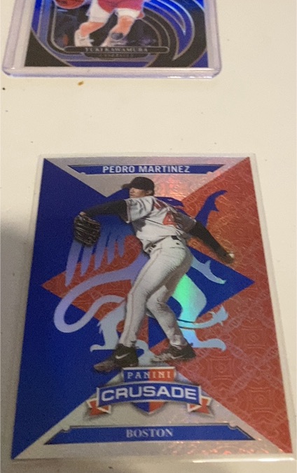 2025 Panini Crusade Pedro Martinez Boston — front