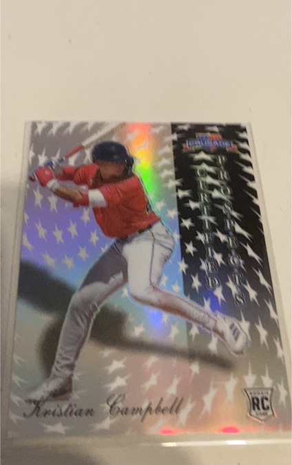 2025 Panini Crusade Certified Prospects #22 Kristian Campbell — front