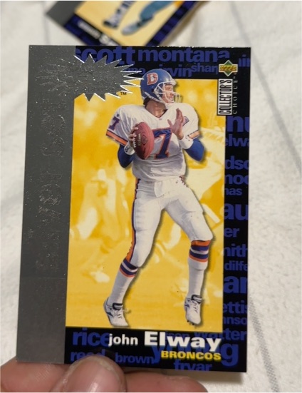 1995 Upper Deck Collector's Choice #C2 John Elway You Crash the Game — front