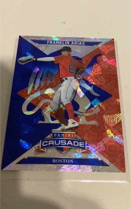 2025 Panini Crusade #61 Franklin Arias — front