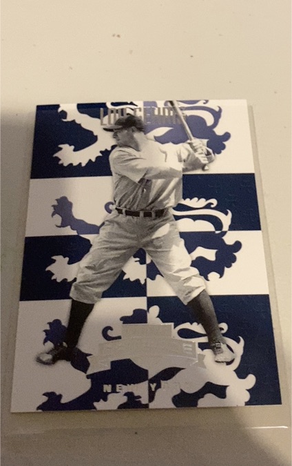 2025 Panini Crusade #51 Lou Gehrig — front