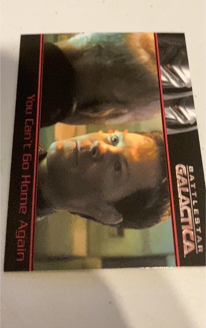 2009 Rittenhouse Battlestar Galactica Season Four You Can't Go Home Again — front