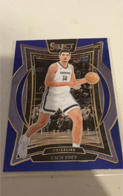2024-25 Panini Select #98 Zach Edey — front
