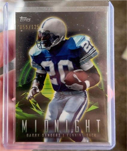 2023 Topps Composite Midnight #318 Barry Sanders — front