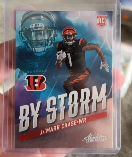 2021 Panini Absolute By Storm #BST-5 Ja'Marr Chase — front