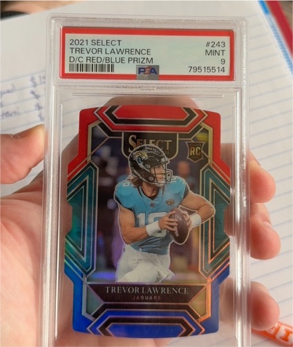 2021 Panini Select #243 Trevor Lawrence — front