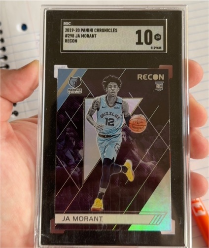 2019-20 Panini Chronicles #298 Ja Morant Recon — front