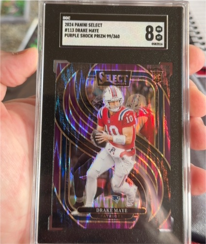 2024 Panini Select #113 Drake Maye — front