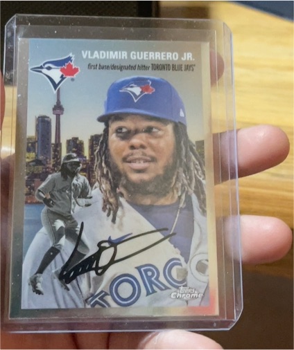 2023 Topps Chrome Platinum Anniversary #300 Vladimir Guerrero Jr. — front