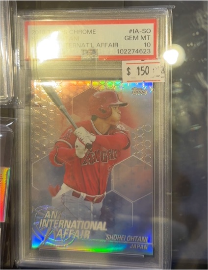 2018 Topps Chrome Update #IA-SO Shohei Ohtani International Affair Rookie — front