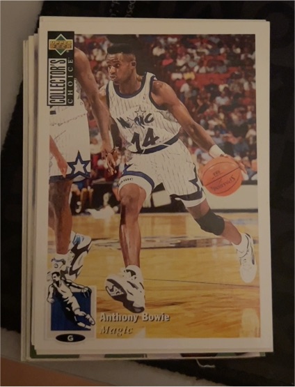 1994-95 Upper Deck Collector's Choice #280 Anthony Bowie — front
